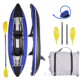 Kayak infligeable pliable gonflable unique gonflable avancé de haute qualité